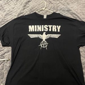 MINISTRY 2017 Concert shirt Al Jourgeson hard core metal